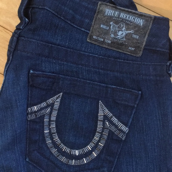 True Religion Tori dark wash boot cut jeans - Picture 4 of 8